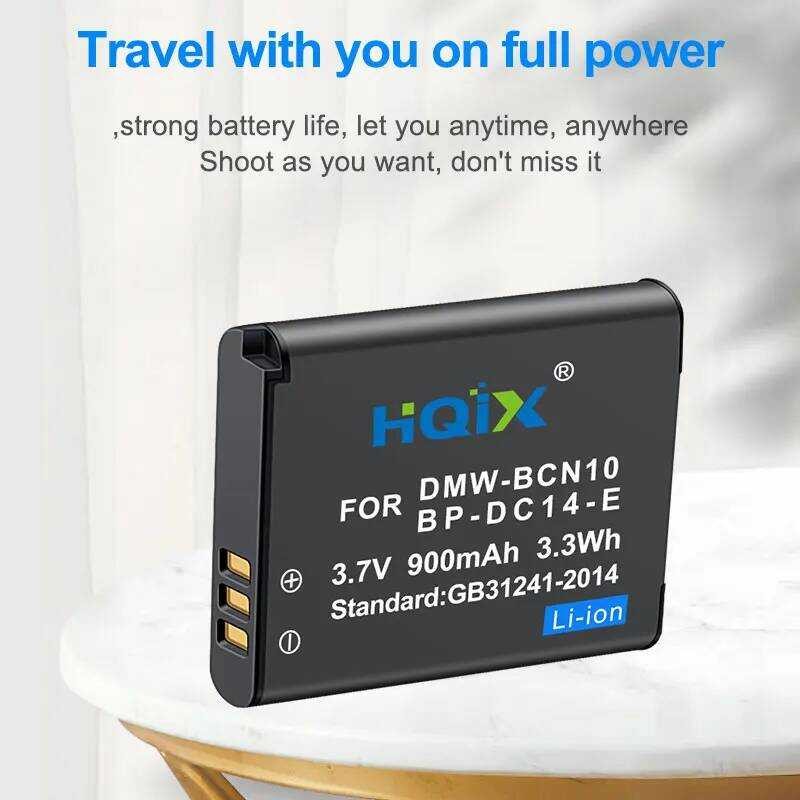 ▥ HQIX สำหรับ Leica C Typ112 V-50กล้อง Bp-Dc14-E Charger แบตเตอรี่