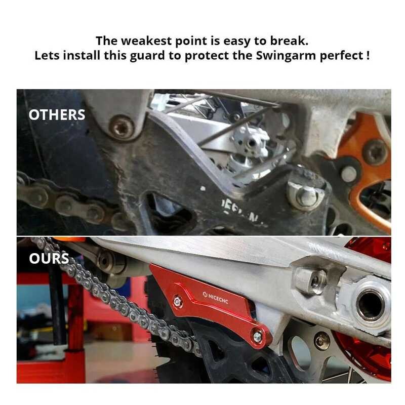 ▥ สําหรับgasgas Ec300 Ec250 MC EC EX 125 250 300 350 450 2021 2022 รถจักรยานยนต์swingarm Guard