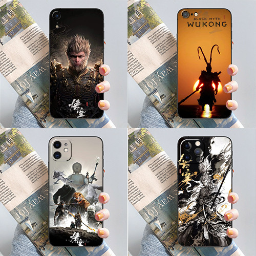 เคสโทรศัพท์สําหรับ iPhone 5 6S SE X XS Max XR 6 7 8 Plus AX87 Black Myth Wukong caseg