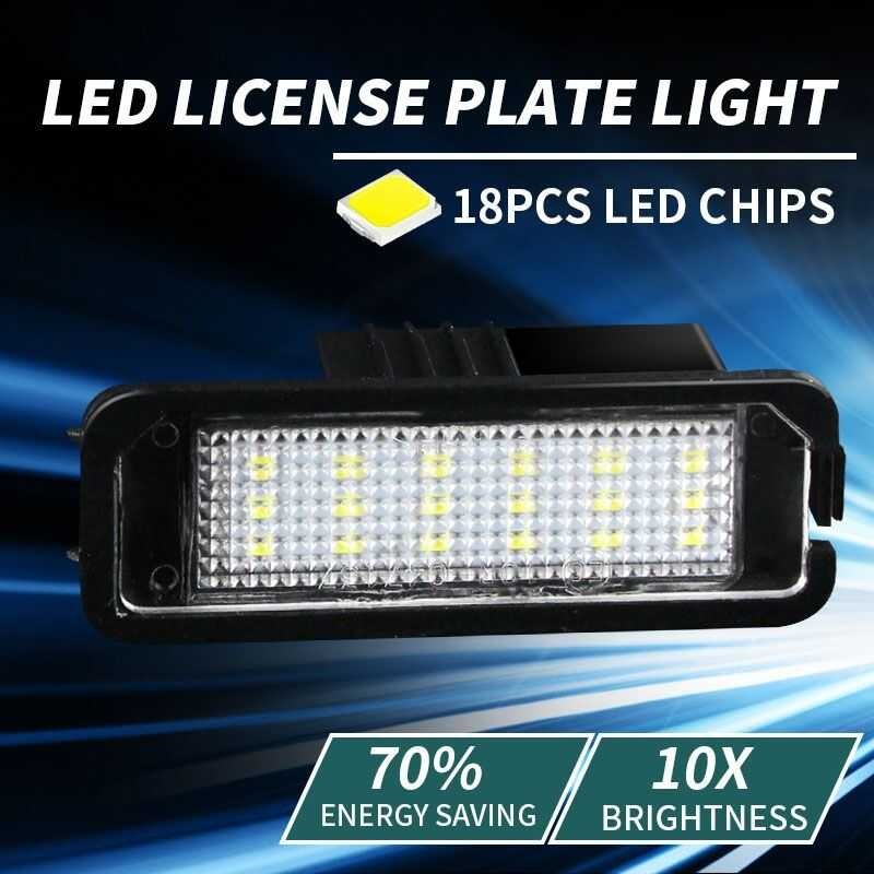 ▣ {Hot} Canbus LED Number Car License Plate Light Lamp For Porsche Cayenne 958 92A 9Y0 911 997
