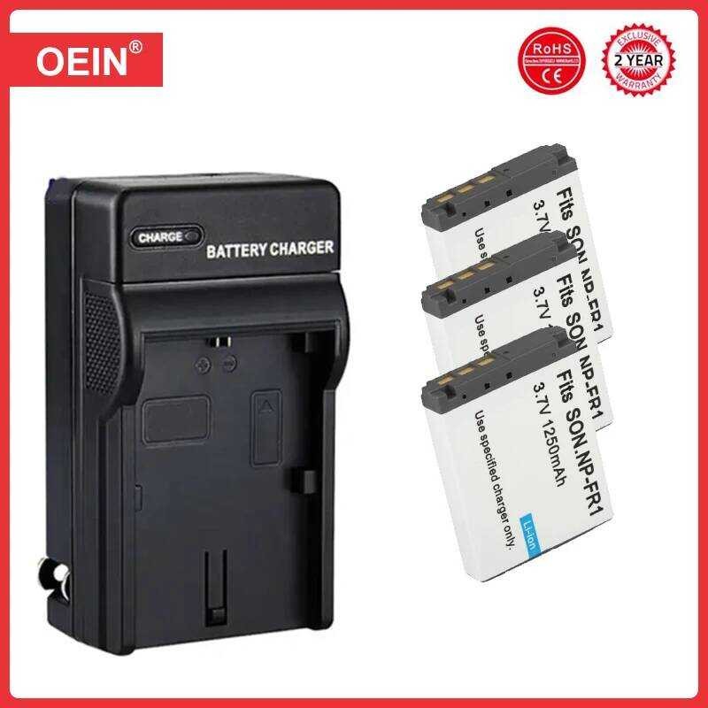 ▥ Np-Fr1 แบตเตอรี่ NP Fr1 แบตเตอรี่กล้องสําหรับ SONY DSC P100 P200 P120 T30 G1 V3 T50 F88 P100l