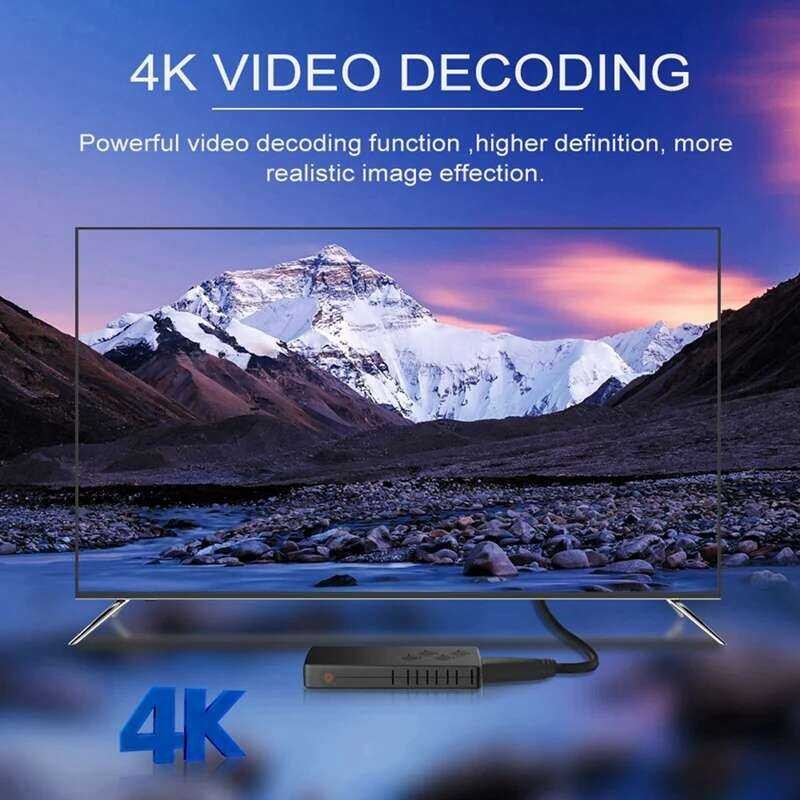 Q2 ★ Android 10 Quad Core ARM Cortex A53 2+16Gb รองรับ 4K ทีวีสติ๊ก Wifi สตรีมมิ่ง บลูทูธ กล่อง