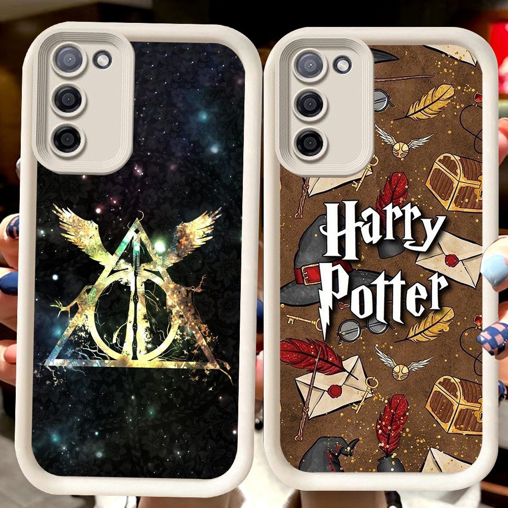H3 H-Harry-Potter เคสสีขาวสําหรับ Samsung M02S J6 A03S A51 A02S M02 A03 Core J4 Plus F02S A02 A31 A7