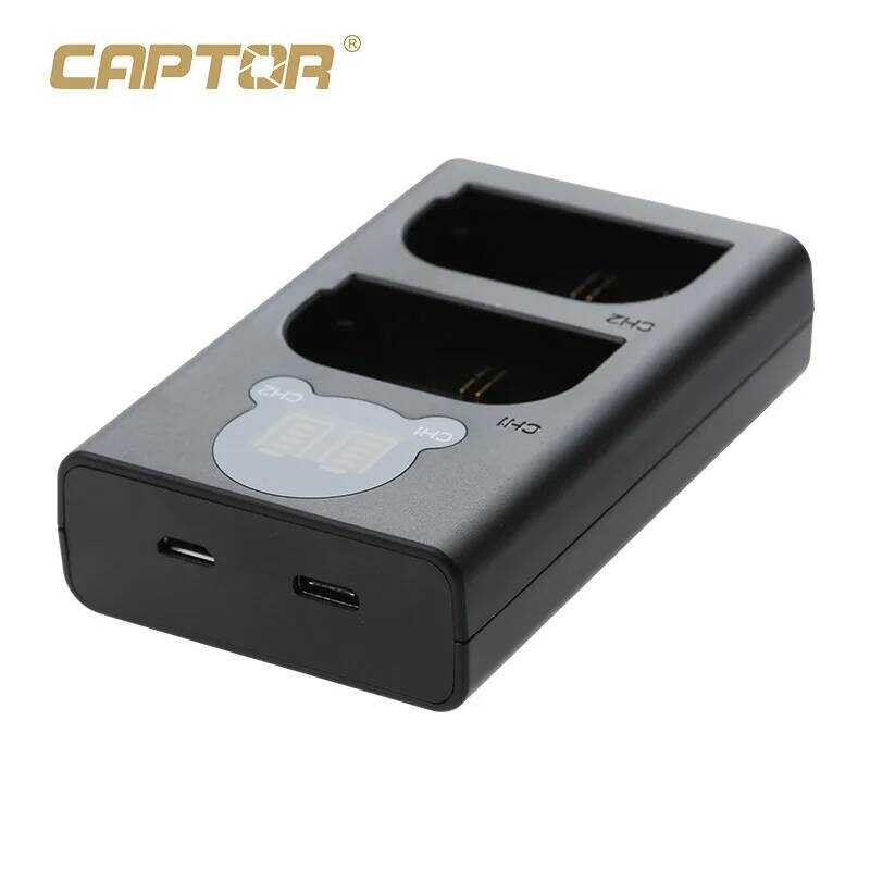 ❃ FB Lp-E6 Lp-E6nh Dual USB LED Battery Charger สําหรับ Canon EOS R5 R6 R7 R5c R6ii 90D 80D 70D ❃