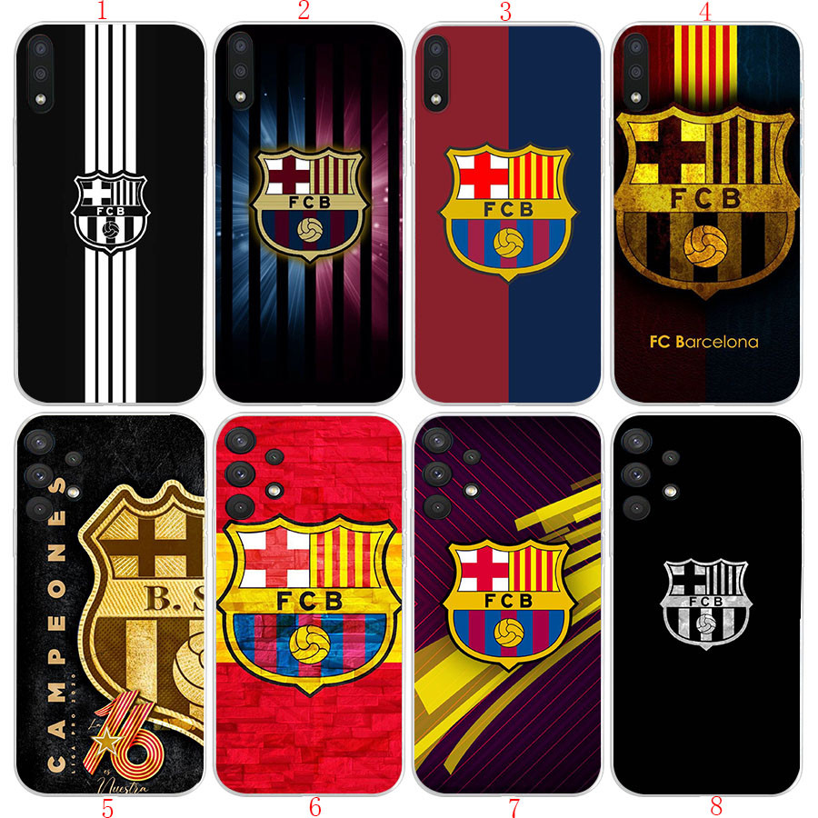 Realme 5 5i 5s 6 C2 C11 C12 C35 5 Pro 6 Pro 6i 7i Q3 8 5G 8S JH6 Barcelona โลโก้เคสโทรศัพท์โปร่งใสนุ