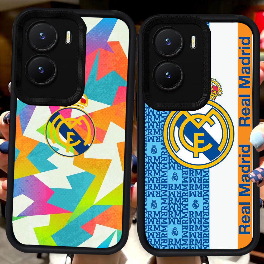 ปลอกสีดําสําหรับ VIVO Y15a Y75 Y55 Y35 Y56 iQOO 13 Z10 T4 Z9X Z9 Y22s Y16 Y15s Y22 Y01 5G Y01A H8 Ba