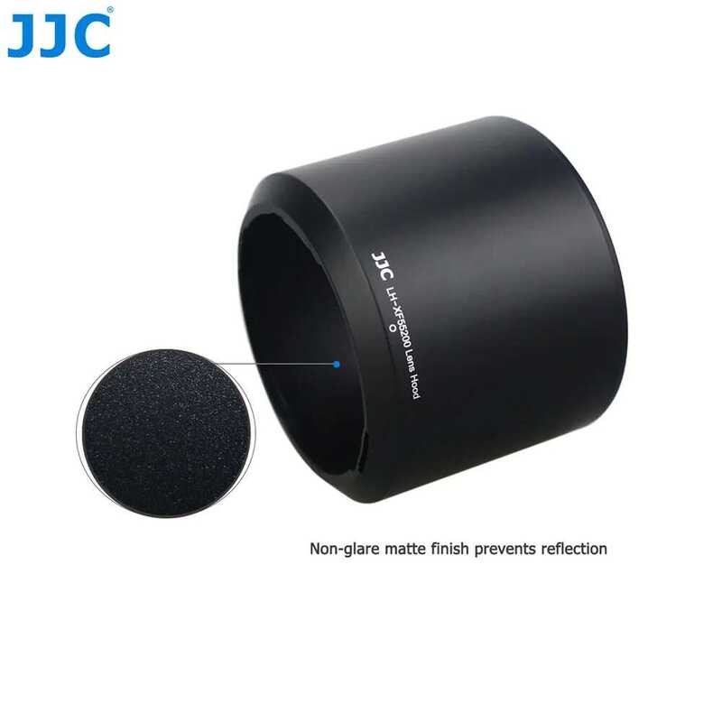 ▥ JJC เลนส์ฮูดสำหรับ XF 55-200มม.F3.5-4.8R LM OIS เลนส์ X-T4 X-T200 X-A7 X-T20แทนที่ FUJIFILM 5