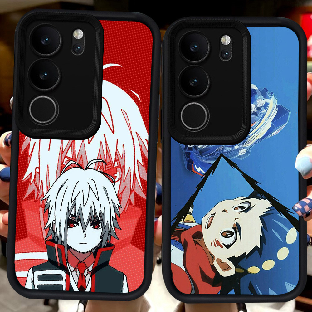 ปลอกสีดําสําหรับ Infinix HOT Note 60 50i 50S 60i 50X 50 Pro Plus 5G H99 Beyblade