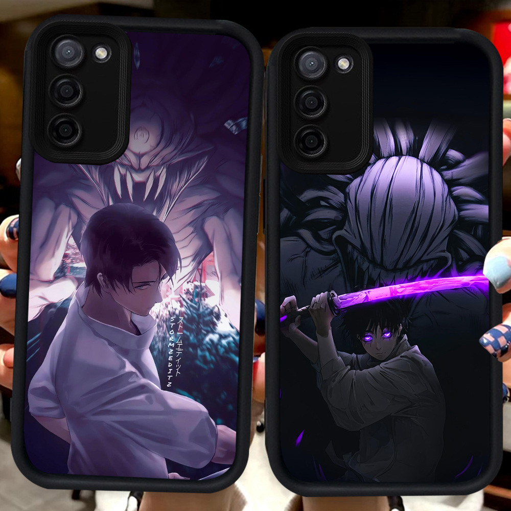 ปลอกสีดําสําหรับ Samsung A02 A51 A03S J4 M02S M02 J6 Plus A02S A71 A03 Core F02S A31 H76 Pure Love G