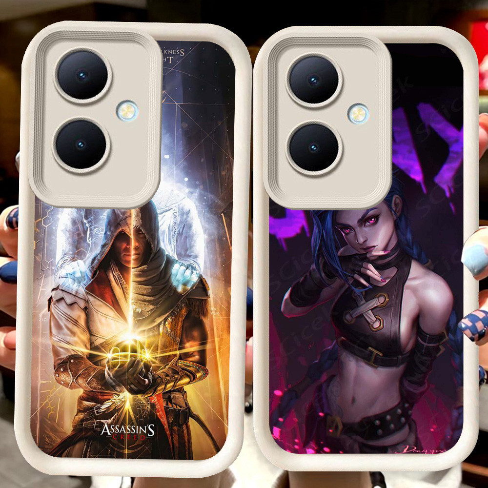 H92 Fortnite White Casing สําหรับ OPPO Reno 10 11 8T 11F 13F Pro 5G
