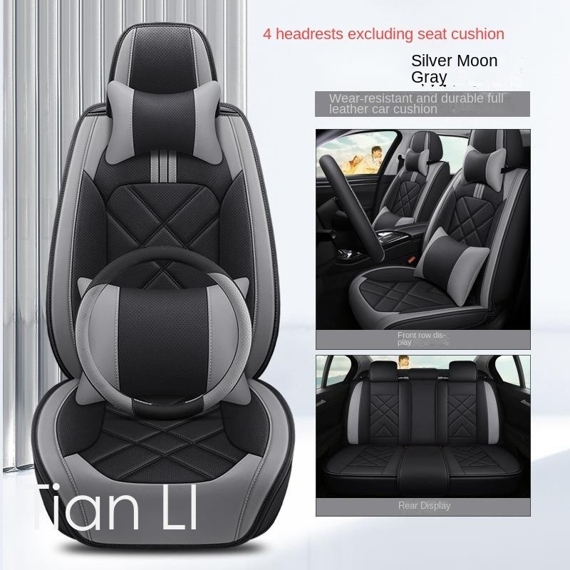 หรูหราหนัง PU 38 ซม.UV ทนพวงมาลัยรถใช้ได้กับ Bt50pro F10 Mazda CX5 Ora Good Cat CX30 HRV มีนาคม W211