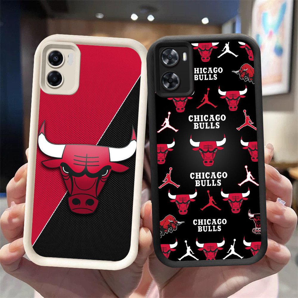 YA-7 Chicago Bulls เคสกันกระแทกสําหรับ OPPO A57 A36 A57e A57s A96 A77s A77 A76 Realme 9i C33
