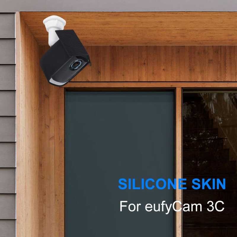 ▣ 1/2/3/4/6Pcs Cover Waterproof Silicone Camouflage Security Case Shockproof Dustproof For Eufy