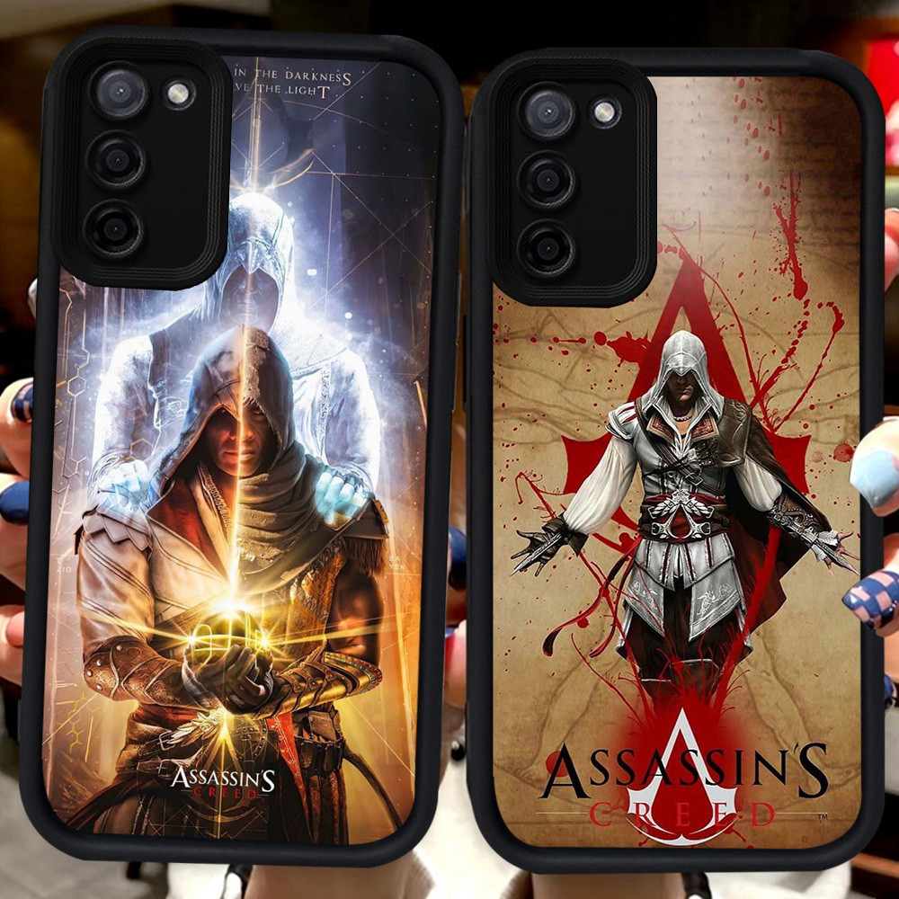 ปลอกสีดําสําหรับ Samsung A02 A51 A03S J4 M02S M02 J6 Plus A02S A71 A03 Core F02S A31 H92 Fortnite