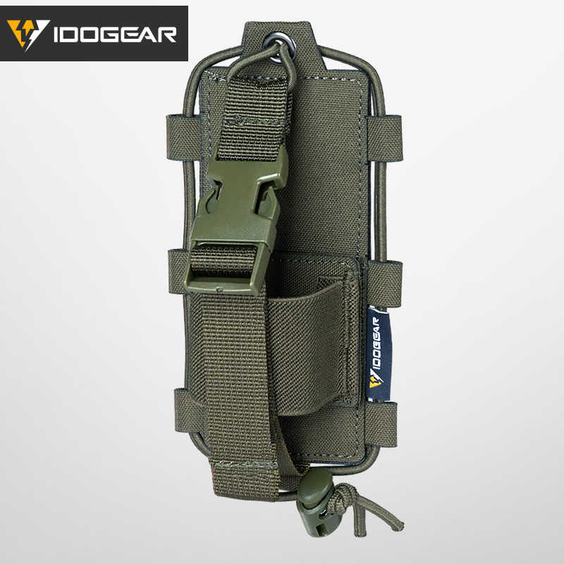 IDOGEAR กระเป๋าวิทยุสำหรับ BAOFENG POFANG UV5R UV82 MOLLE Quick Release 35110