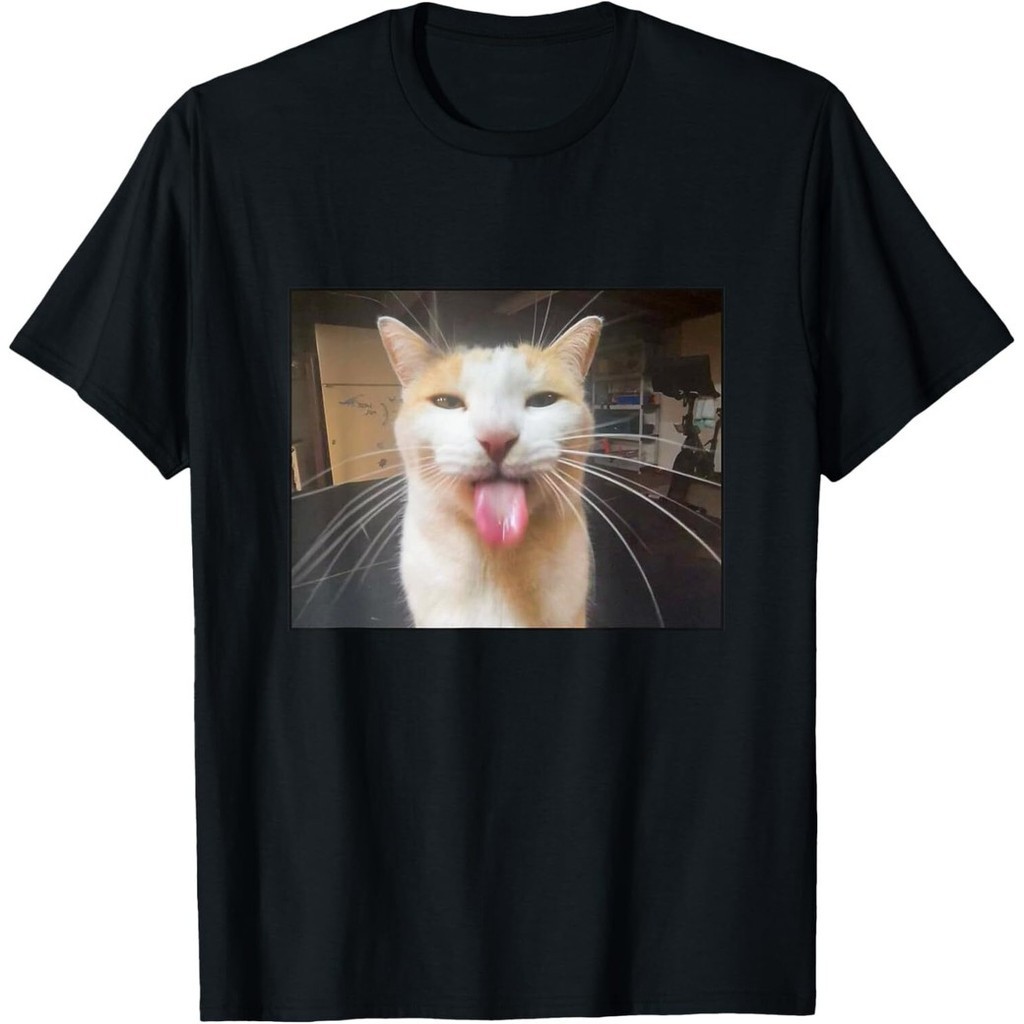 เสื้อยืด Silly Bleh Cat Meme