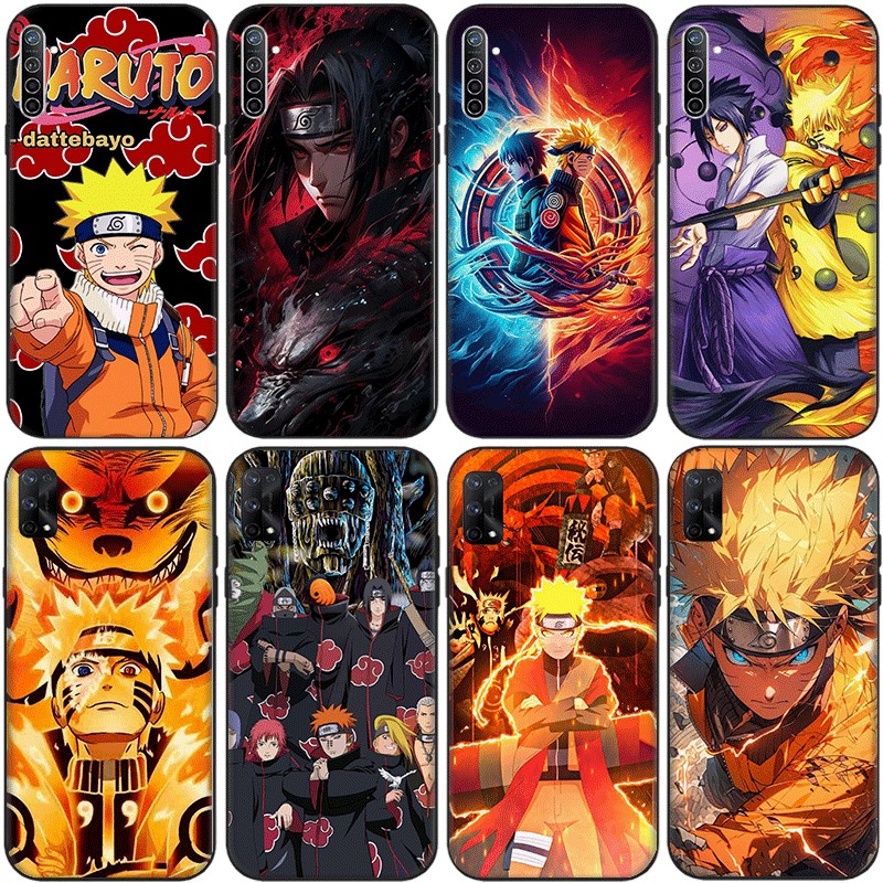 อะนิเมะนารูโตะสําหรับOPPO A3S A5 A93 A39 A57 A5S A7 A59 F1S A77 F3 ความเข้ากันได้TPUเคสโทรศัพท์นุ่มฝ