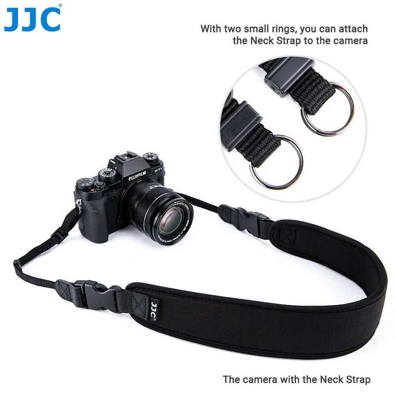 ❃ JJC กล้องสายคล้องคอสายคล้องไหล่ QUICK RELEASE สลิงเข็มขัดสําหรับ Canon R8 R50 R7 R10 R5 R6 Ni
