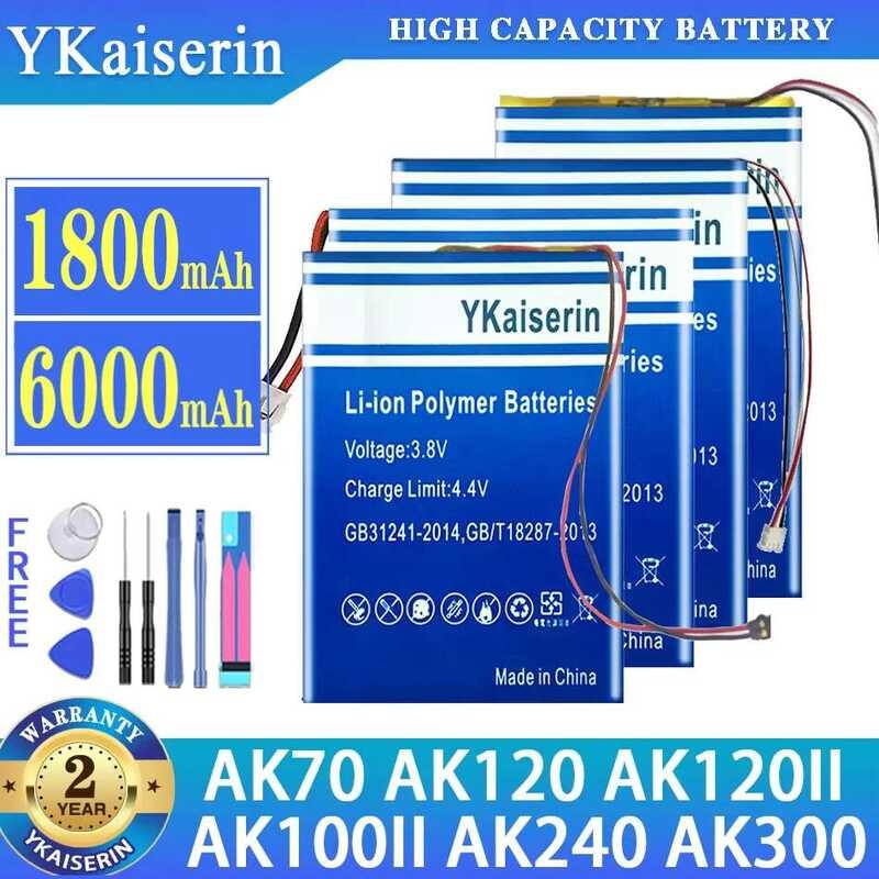 Battery For iRiver Astell & Kern AK70 Ak120 ak120II AK100II AK240 AK300 II AK Jr iFP-990 iFP-995