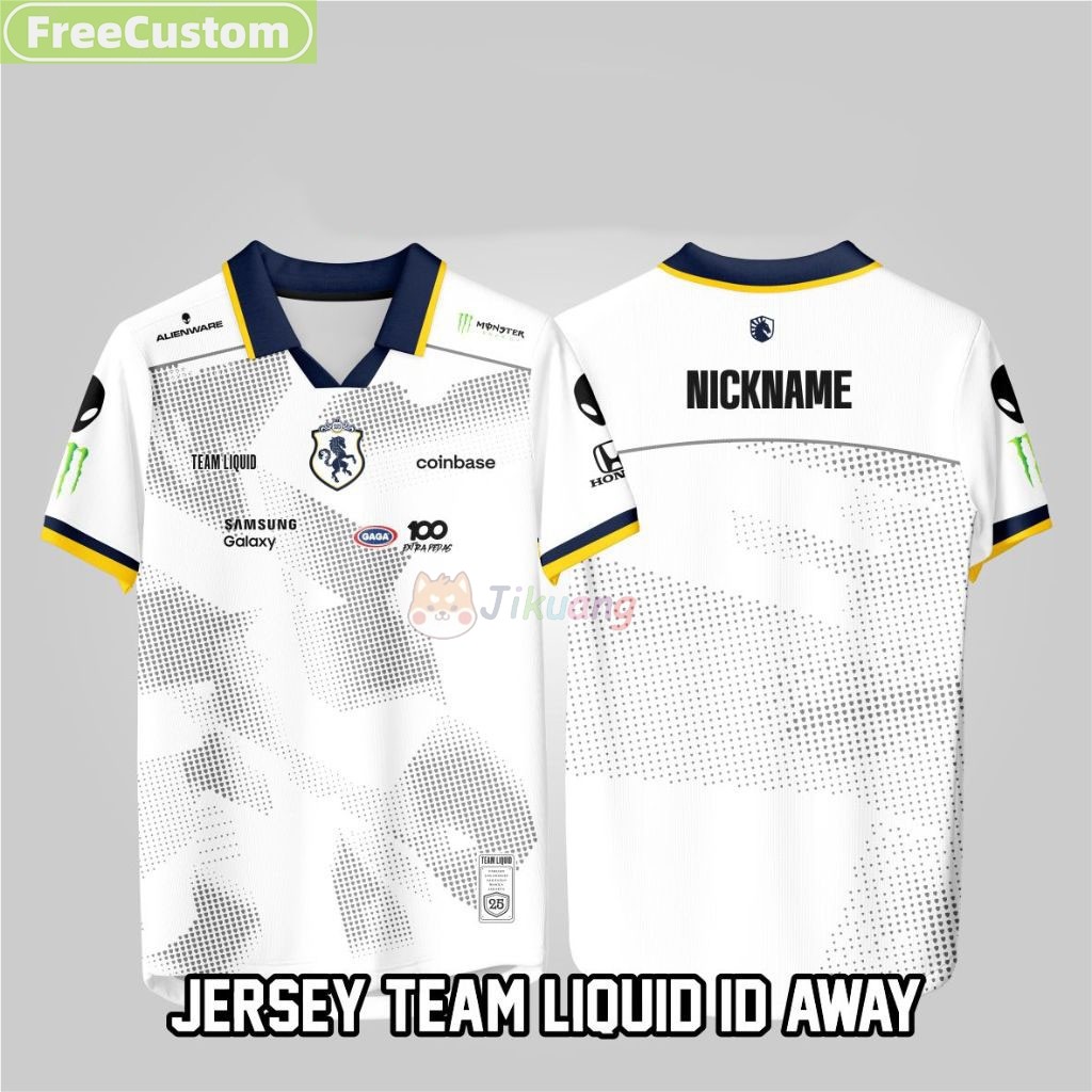 Free CustomageTeam Liquid ID Jersey เสื้อยืดเกมล่าสุด 2025