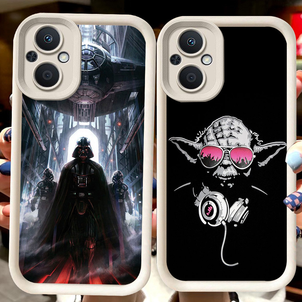 H4 Star War ปลอกสีขาวสําหรับ OPPO Reno 8Z 7 7Z ค้นหา X5 8 Lite 5G