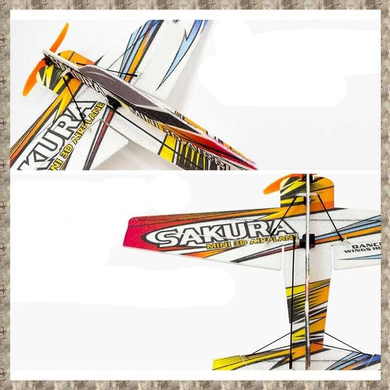 LY RC Air Plane 3D Airplane Micro-Mini Foam EPP PP F3p Lightset KIT Model Hobby Toys Remote Control