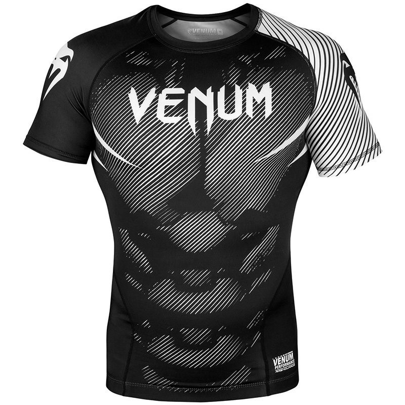 ♞,♘【High quality】Mens Compression Shirt 3D Printed T-shirts Short Sleeve Quick Dry Fitness Sport To