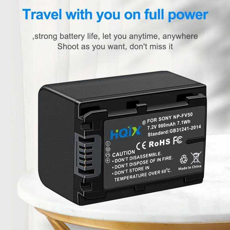 ❃ HQIX สําหรับ Sony Fdr-Ax30 Axp35 Ax40 Ax45 Axp55 Ax60 Ax100e Ax700 Hxr-Nx80 Pxw-Z90 Dev-50 De ❃