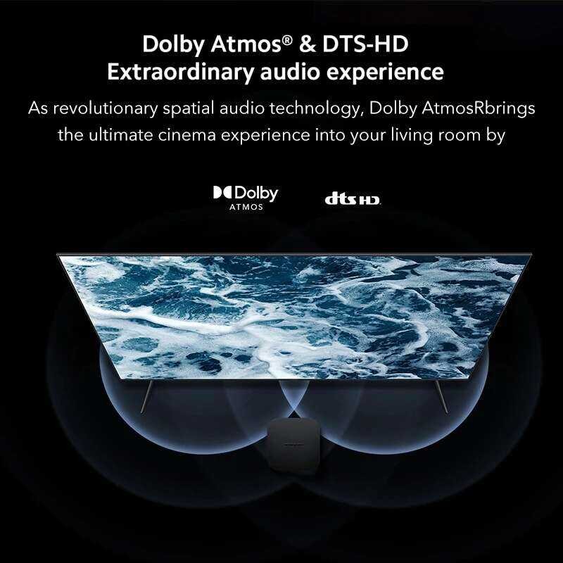 รุ่นสากล ☢ Xiaomi Mi S รุ่นที่ 2 4K Ultra HD Bt5.2 2Gb 8Gb Google Assistant Smart TV Box ☢