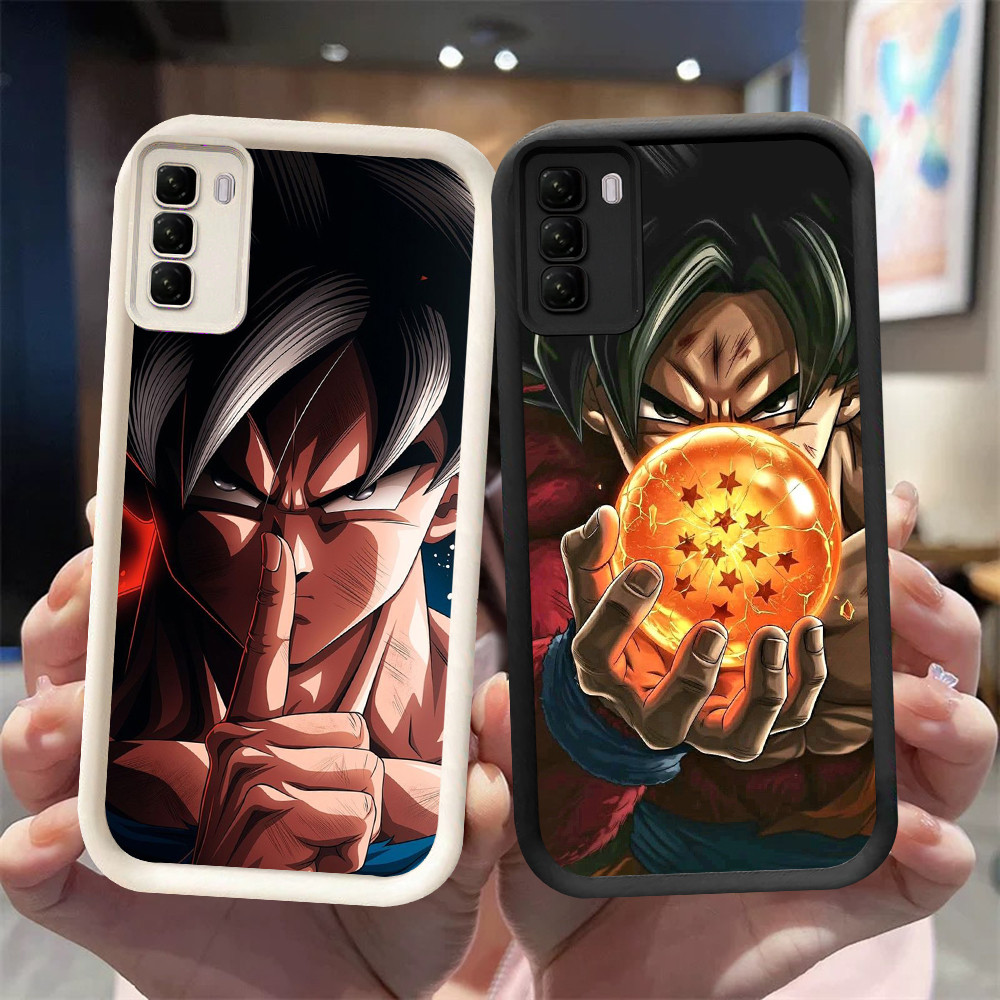 YA-10 Dragon Ball ปลอกกันกระแทกสําหรับ Infinix HOT 50 Tecno POP Pova 5 8 9 Spark 20 ITEL P55 RS4 Pro