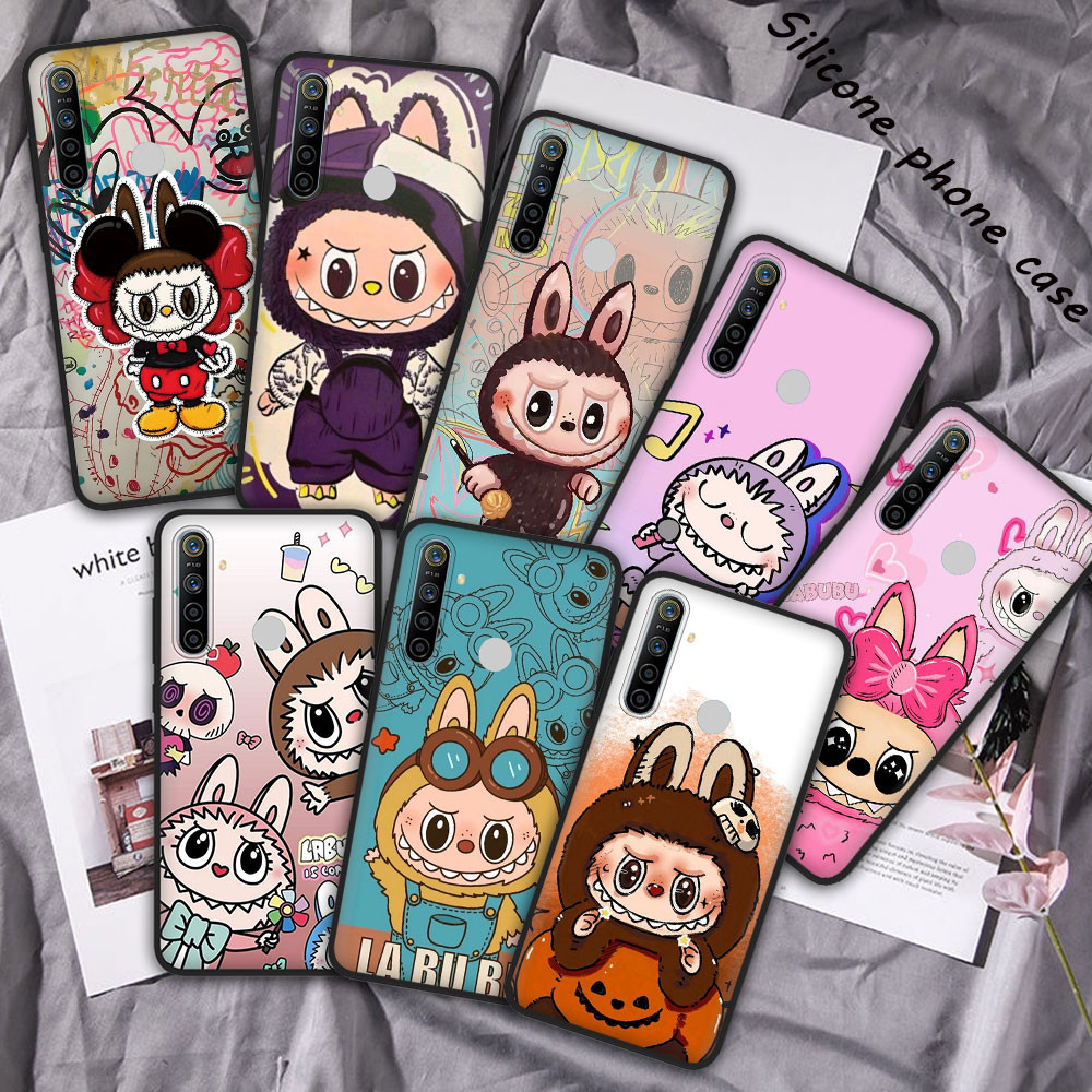 ป้องกัน Huawei Y6 Y6s Y6Pro 2019 Y6 Prime 2018 Y9 Prime 2019 V238 Labubu ซิลิโคนอ่อนนุ่มเคสโทรศัพท์