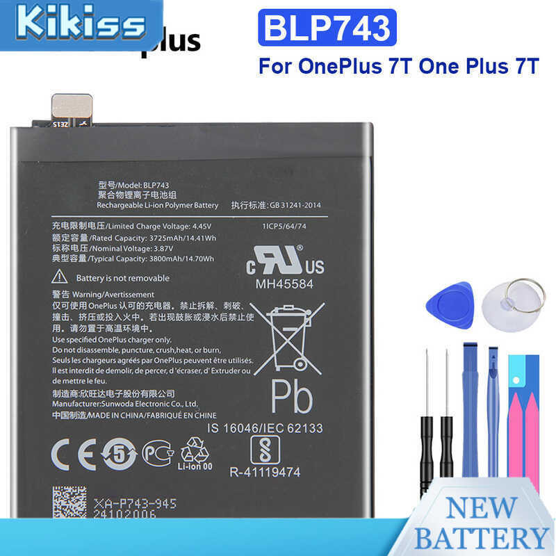 BLP743 3800mAh original Battery para sa OnePlus One Plus 7T