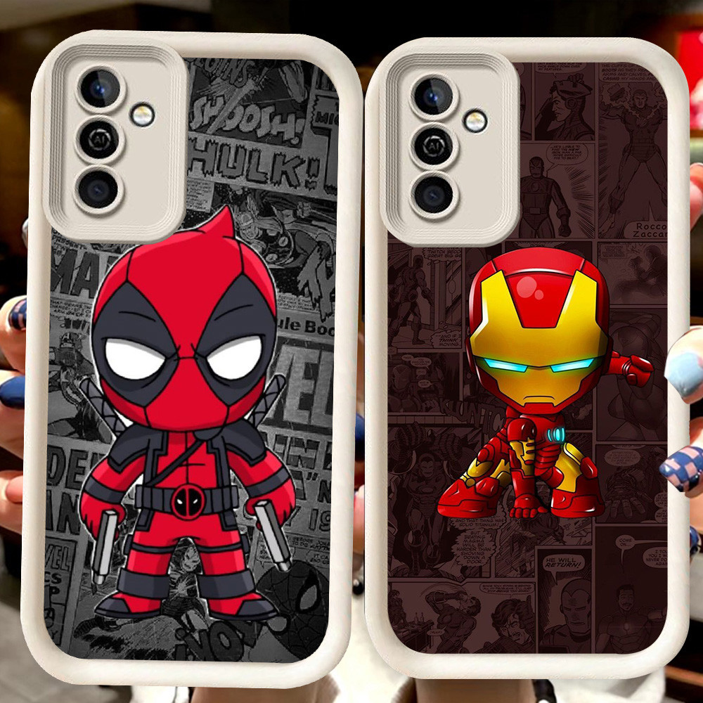 SAMSUNG H94 MarvelปลอกสีขาวสําหรับSamsung A53 A13 A26 A23 A52 A72 A73 A52S A33 A32 S20 S21 S24 FE M1