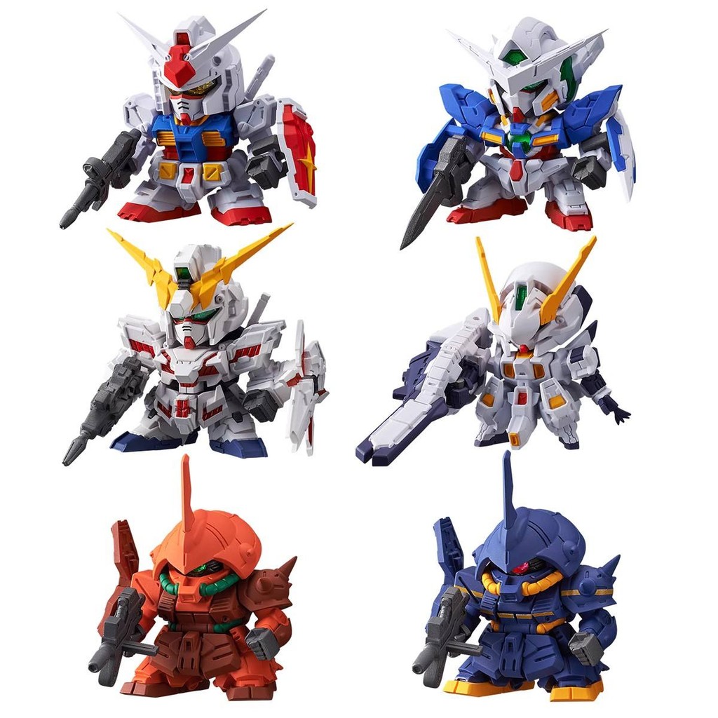 Bandai Box Egg Fw Converge SD Gundam Neo Angel 78 Unicorn TR-6 Mara