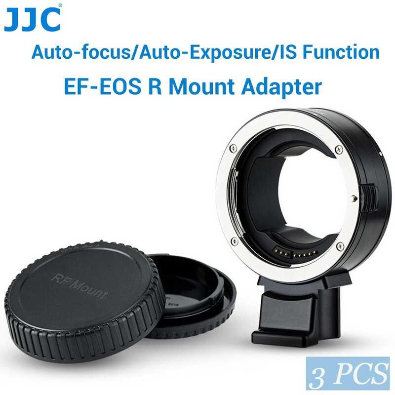 ▣ JJC Ef-Eos Auto Focus Adapter Converter For EF Ef/S Lens To Canon EOS R50 R10 R8 R7 R6 Mark I