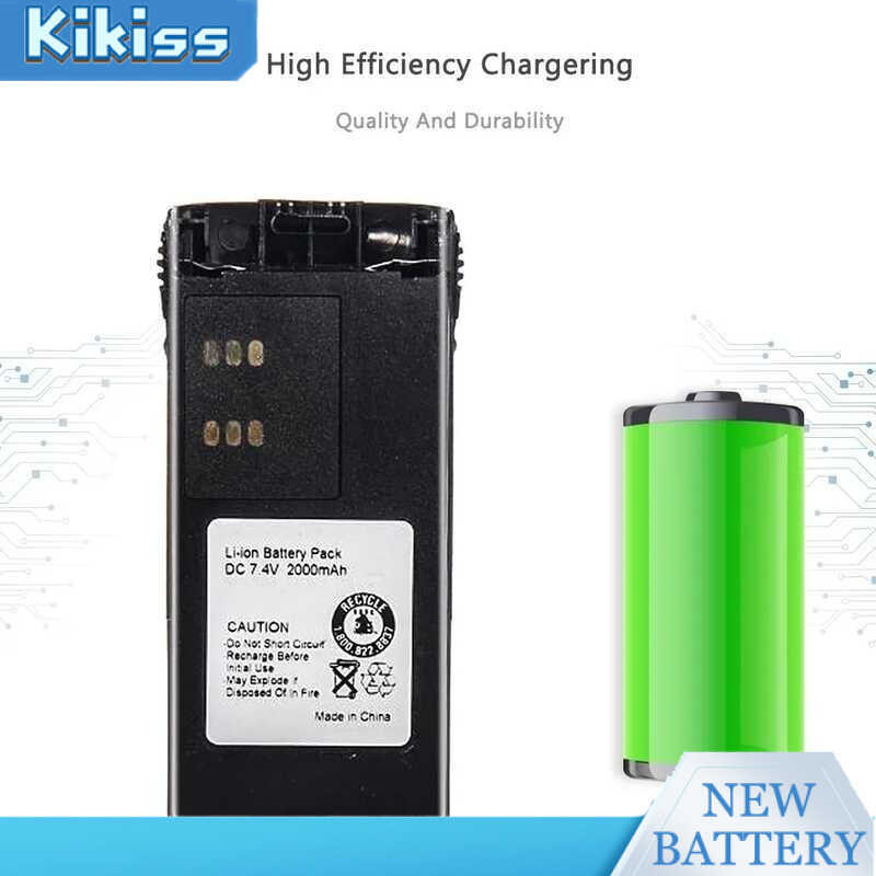 HNN9013 2000mAh แบตเตอรี่สำหรับ Motorola GP320 GP328 GP338 GP340 GP360 GP380 แบตเตอรี่อินเตอร์คอม