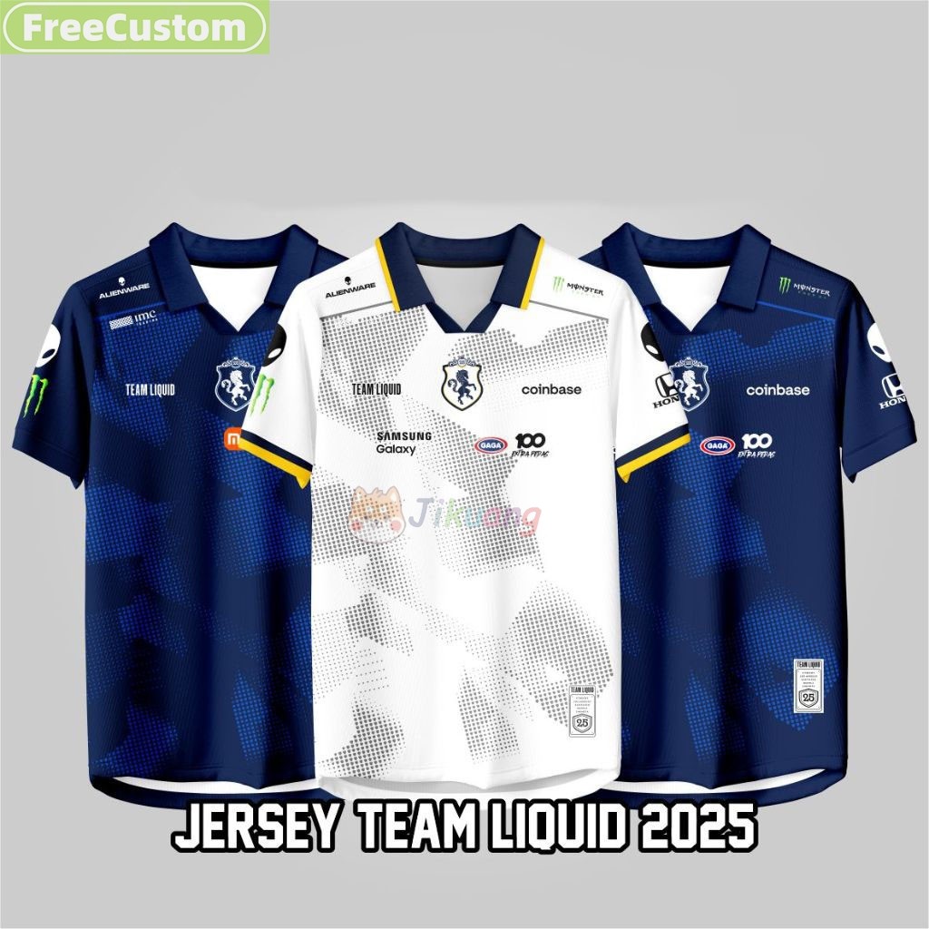 Team Liquid ID Team Liquid PH Jersey เกมล่าสุดเสื้อยืด 2025 ฟรีที่กําหนดเองชื่อและหมายเลข