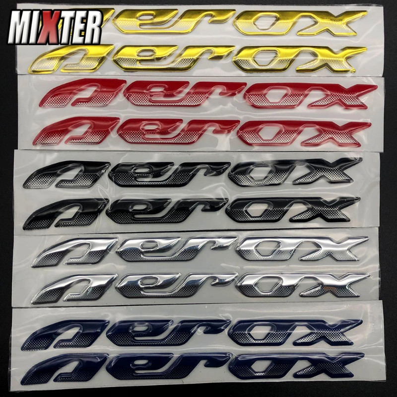 รถจักรยานยนต์ Decals สติกเกอร์ป้ายสัญลักษณ์ 3D รูปลอกยกถังล้อถัง Decals Applique Emblem Fit สําหรับ 