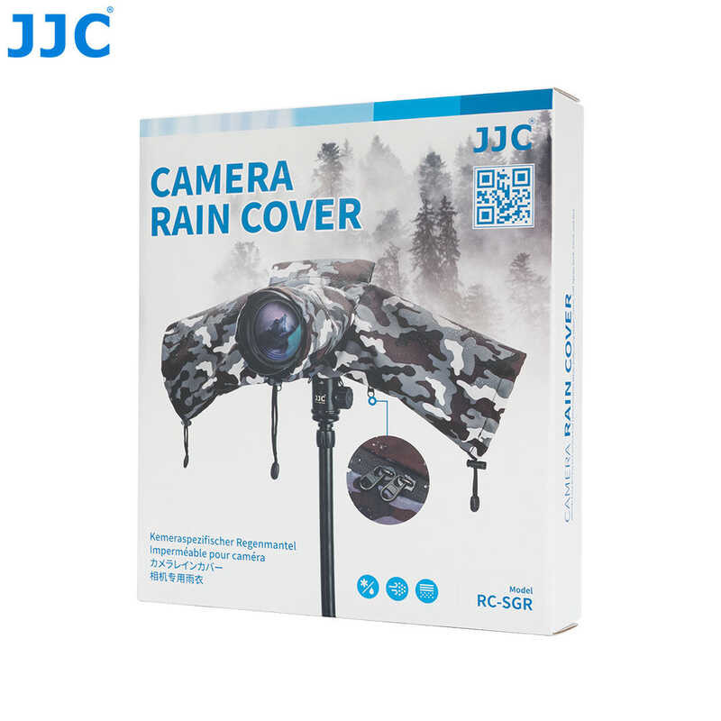 ▣ JJC Camera Rain Cover Specially Designed For Mirrorless Cameras (With Lens) With Dimensions S