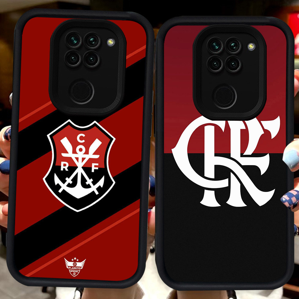 ปลอกสีดําสําหรับ Xiaomi Redmi Note 8 9S 9 Pro Max H79 Flamengo Club