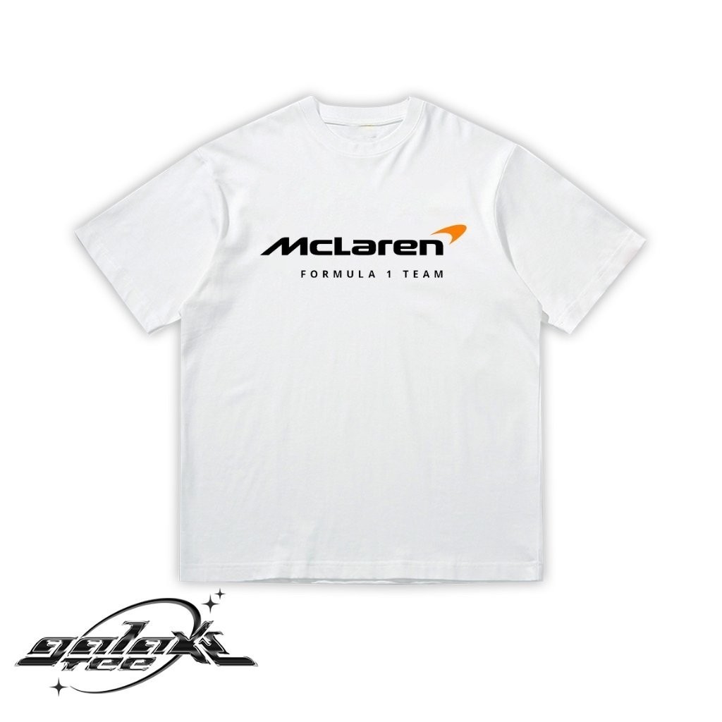 ♞,♘,♙【High quality】Ferrari McLaren Mercedes F1 Team Logo Oversize Shirt WHF