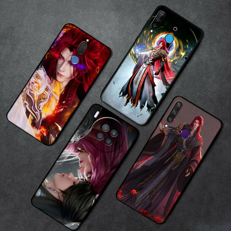 เคสโทรศัพท์สีดํานุ่มสําหรับ Huawei Y7 Pro Y9 Prime Nova 2 2i 3 3i 4E 5i 5T 7 SE 8i Y61 10 SE Mate 10