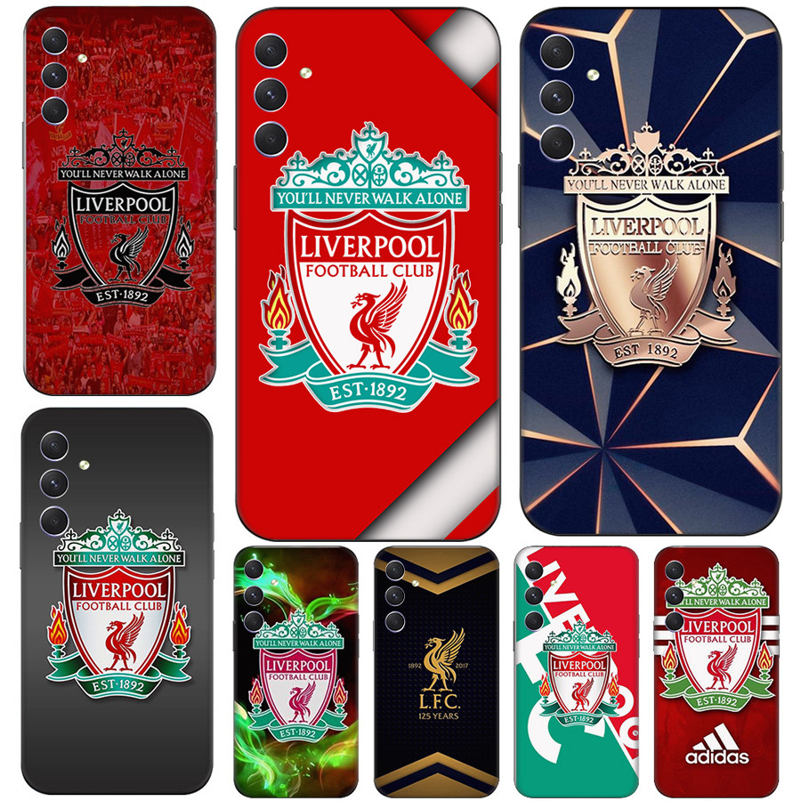 Liverpool Club สําหรับ Samsung A6 A8 Plus A7 A9 ความเข้ากันได้เคสโทรศัพท์ TPU ฝาครอบป้องกันแบบนุ่ม