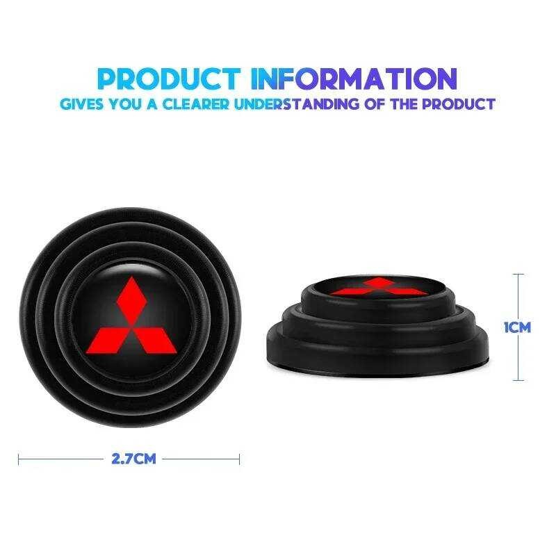 ▥ รถประตูโช้คอัพบัฟเฟอร์สติ๊กเกอร์รูปลอกสําหรับ  Lancer ASX L200 Colt Pero Outlander