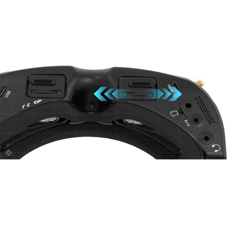 ❃ SKYZONE Sky04o Pro Crossoverแว่นตาวิดีโอสําหรับdji FPV Droneอุปกรณ์เสริม 5.8Ghz 48Ch Steady V ❃