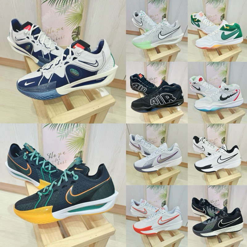 ♞,♘,ตัวแทนจัดซื้อเกาหลี NIKE ZOOM GT CUT HUSTLE 2 3 รองเท้าบาสเก็ตบอลรองเท้าปฏิบัติรองเท้าผู้ชายสีช