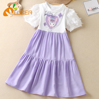 เสื้อผ้าเด็กสําเร็จรูปฤดูร้อนแฟชั่นสาวชุดหญิงใหม่โลลิต้าสาวช…