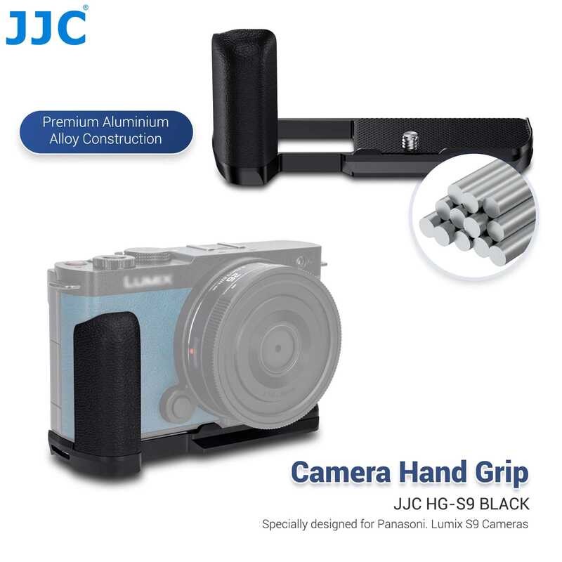 ❃ JJC L-Shape Bracket Handle สําหรับ  Lumix S9 กล้องในตัว Arca QUICK RELEASE PLATE แบต ❃