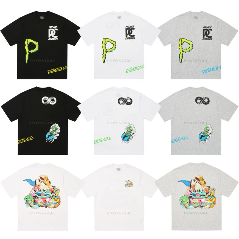 ♞,♘[เก็บโค้ด ลด 20%] เสื้อยืด Palace Skateboards ของแท้ พร้อมส่ง RDH