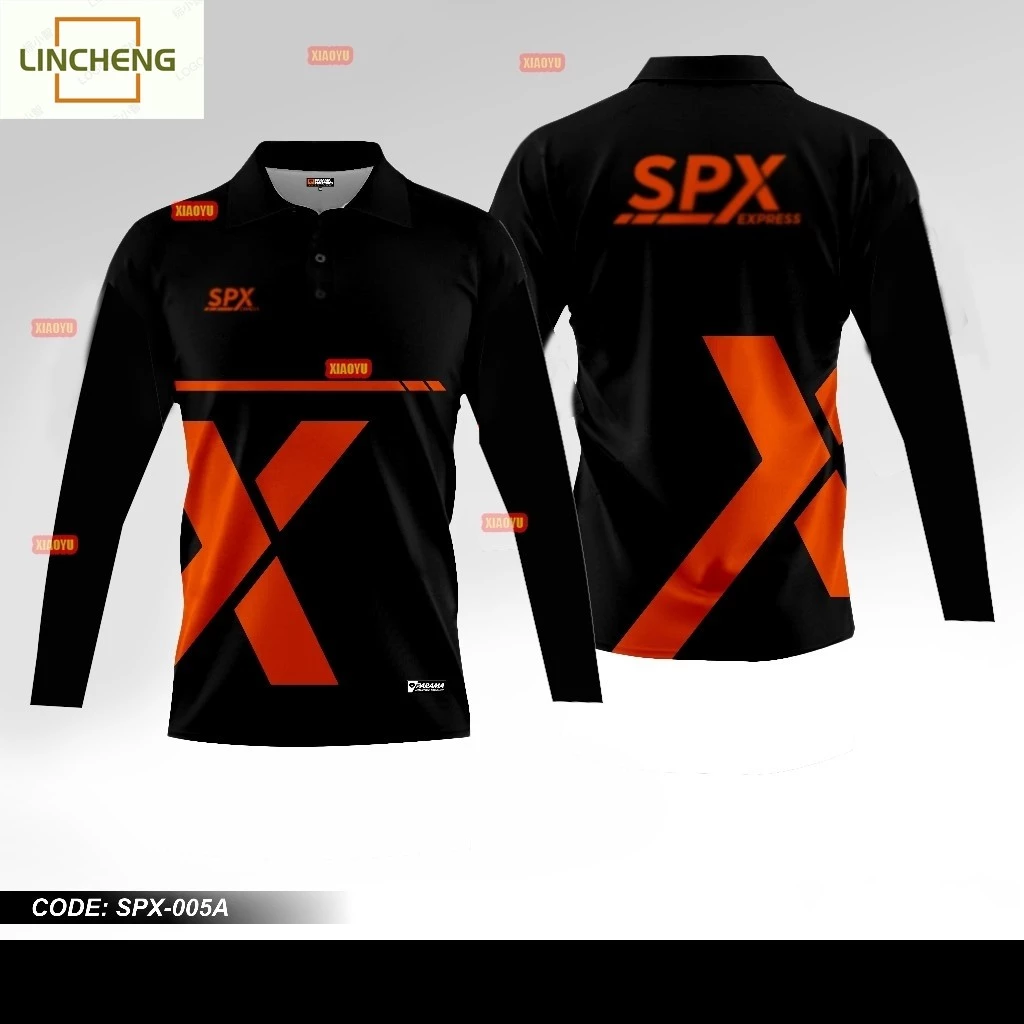 พารามา!! |S-PX Express Jersey พิมพ์เต็ม Cool J&t Package Courier Driver เสื้อผ้า